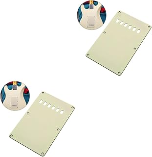 VICASKY 2pcs Guitar Backplate Cover Plate Electric Guitar