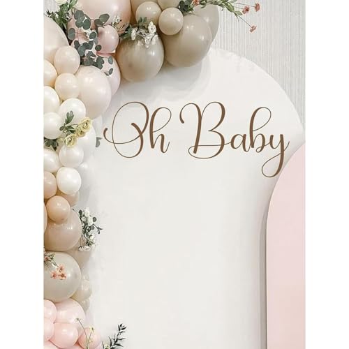 Vinilo decorativo Oh Baby para baby shower miniatura 1
