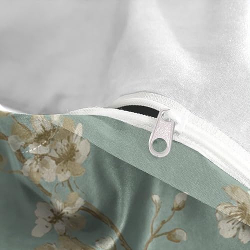 Housse de couette super douce imprimé 3D haut de gamme cerisiers - 8