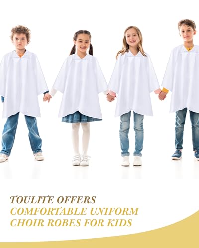 Togas unisex blancas para coro niños talla 27 3 piezas miniatura 5