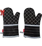 【Guantes para horno en varios usos】Los guantes para horno son ideales para uso en interiores y exteriores. Las posibles áreas de aplicación son, por ejemplo, en la cocina (sartenes calientes y bandejas para hornear al hornear y asar), al asar a la parrilla (barbacoa), al encender campamentos.