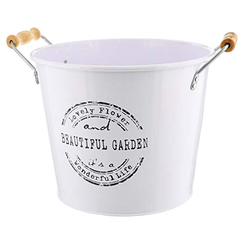 ベストコ 鉢カバー ボタニカルインテリア バスケット NE-156 S ホワイト