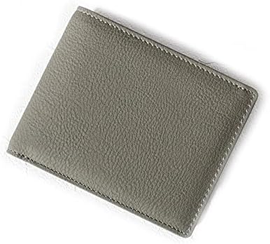Amazon Fujitaka Accessories 二つ折り財布 カード段11 バブル No 本革 牛革 男性 プレゼント メンズ財布 レザー 人気 ブランド ギフト グレー Fujitaka フジタカ 財布