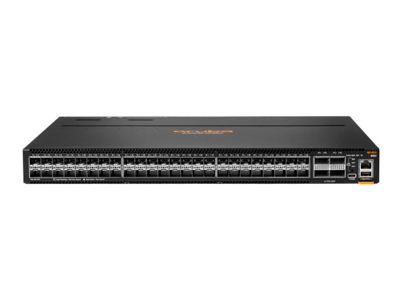 Image of HPE CX 8100 48XF4C Ethernet Switch - Manageable - 10 Gigabit Ethernet, 100 Gigabit Ethernet - 10GBase-X, 100GBase-X - 3 Layer Supported - Modular - 450 W Power Consumption - Optical Fiber - PoE Ports
