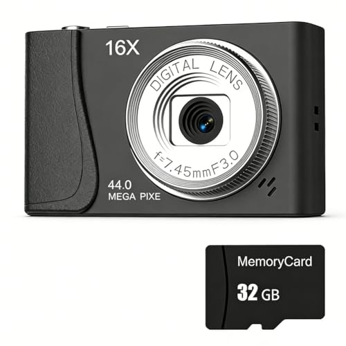 Cámara digital 4K compacta de 64 MP para retratar los viajes de estudiantes y entusiastas