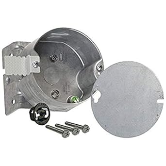 Hubbell-Raco 294 2-1/8-Inch Deep, 1/2-Inch Side Knockouts, W