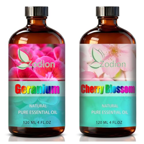 Aceite Esencial Cherry Blossom y Geranio 4 Fl Oz