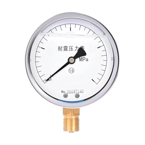 Manomètre sismique YTN-100 à bain d'huile pour mesure hydraulique fiable