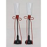 木製ぼんぼり 「油灯」雪洞 雛人形 道具 (21cm)