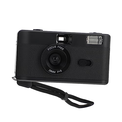 SWOOMEY 1pezzi Fotocamera Pellicola Riutilizzabile Retro Con Flash Integrato Design Semplice e Pratico Materiale Resistente Per Regali Familiari e Amici