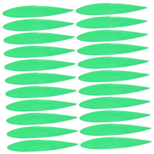 Alipis 50pezzi Cucchiaio per Scavare Kiwi Pelapatate per Frutta Utensile da Cucina in Plastica Sbucciatore per Kiwi Coltello per Pelare Frutta Strumento per Tagliare Pelapatate per Utensi
