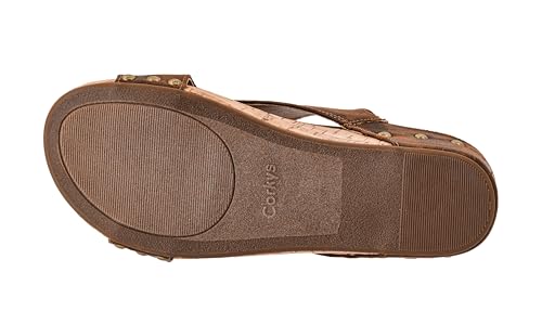 Image of Corkys Footwear Volta Wedge - Chic Elegance Meets All-Year Comfort with a 2-Inch Cork Heel and Marshmallow Insole for Stylish Everyday Wear and All-Day Comfort