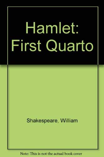 Hamlet: First Quarto: Shakespeare, William: 9780812050455: Amazon.com ...
