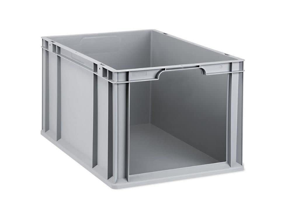 SuperSparSet 3x Eurobox NextGen Store | HxBxT 32x40x60cm | 65 Liter | Front offen | Eurobehälter, Transportbox, Transportbehälter, Stapelbehälter