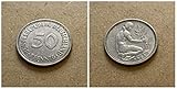  *** Deutschland (1968) 50 Pfennig – Prägezeichen J