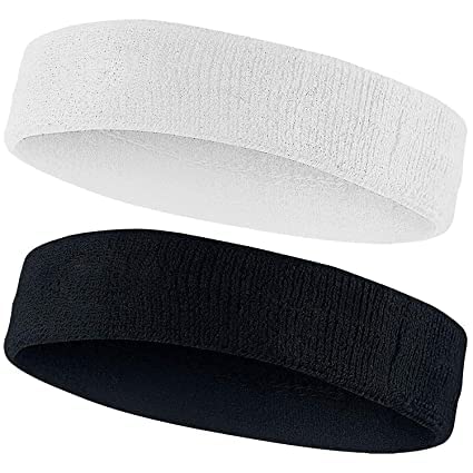 Sport Headband for Men and Women - Sports Headband for Workout & Running, Breathable, Non-Slip Sweat...