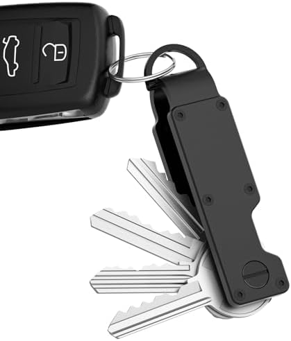 Key Organizer Minimalist Innovative Keyholder Compact Keys Organizer Smart KeyChain Secures 2-6 Keys
