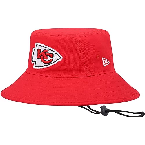 New Era Men's Red Kansas City Chiefs Main Bucket Hat