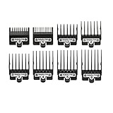 BaBylissPRO Cordless Super Motor Hair Clipper and Trimmer, Professional Mens Grooming Set, Precision Japanese Steel Blades, 6 Guides Cutting Grades 1-6, BAB8705U, Black - Image 10