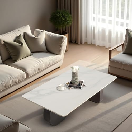 Image of Wakefit Center Table | 1 Yr Warranty | Coffee Table for Living Room Wooden, Tea Table for Living Room Wooden, Sofa Table, Free Installation from Brand, Modern Multi-Functional & Wobble-Free(Typica)