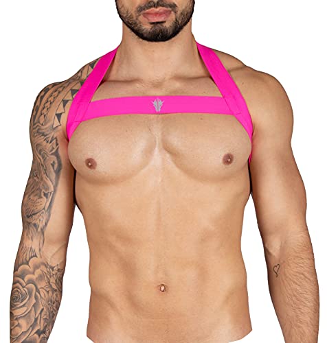Harnais pour chien dragon arnês rose XL balades urbaines style unique