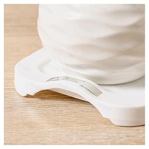 Juego de jarras de azúcar y crema de cerámica para servir el café sin manchas ni goteos 7
