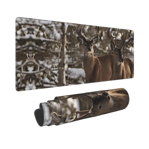 Tapis de souris de jeu imperméable et antidérapant grand format pour clavier
