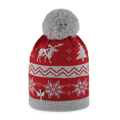 PIPOLAKI Nikola - Gorro para Hombre, Hombre, 6024*TU*100, Rojo, Talla única