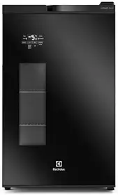 Electrolux Cervejeira Home Bar Electrolux Frost Free 100L Porta de Vidro Preta (EB100) 220V