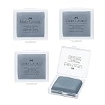 Art Eraser Faber Castell for Artists, Grey, Pack of 4
