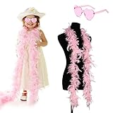 🎉【Verbessern Sie Ihren Party-Look】Ob Partykleid, Bühnenauftritt oder Fotoshooting – unsere Federschals sind so konzipiert, dass Sie umwerfend aussehen und Ihrem Erscheinungsbild schmeicheln. Sie werten Ihr Outfit mühelos auf und verleihen Ihrem Gesamtbild einen Hauch von Glamour und Raffinesse.