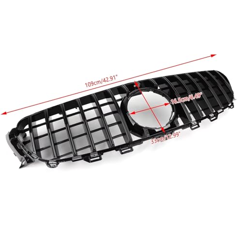 Grille de calandre avant pour Benz Classe E W213 E200 E300 E400 E43