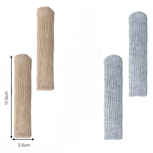 Image of 4PCS Door Handle Protector for Home, Universal Fit Door Handle Covers, Protects Hands from Hot /Cold Temperatures, 11.5 * 3.5cm