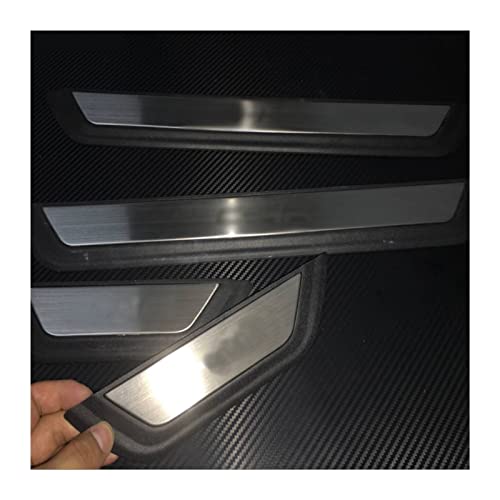 Car Styling Stainless Steel Door Sill Scuff Plates Fit For C-HR CHR 2016 2017 2018 Car Door Sill Pro