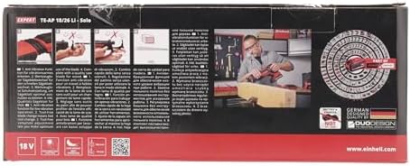 Einhell Akumulatorowa piła uniwersalna TE-AP 18/26 Li-Solo Power X-Change (18V, wysokość podnoszenia 26 mm, głębokość cięcia 18 cm w drewnie, w tym ostrze, bez akumulatora i ładowarki)