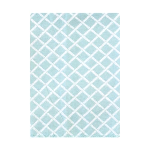 Image of Hudson Baby Unisex Baby Cotton Poly Flannel Burp Cloths Bundle, Hummingbird Garden, One Size