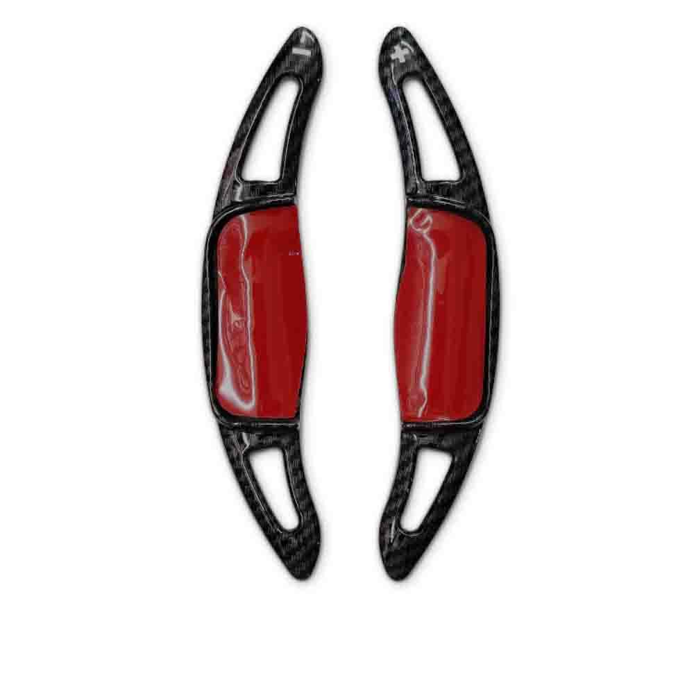SMOXNMYXH 2PCS Car Wheel Paddle Shifter Steering, for Avalon (2019-2022) Paddle Shifter Extended Cover Steerin Interior Accessories,A