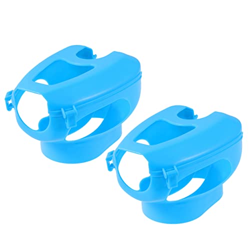 Soporte para palomas azul de plástico resistente pack de 2 herramientas fijas 2