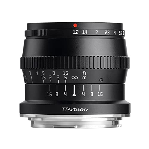 Amazon.co.jp: TTArtisan 50mm F1.2 RFマウント 単焦点レンズ APS-C