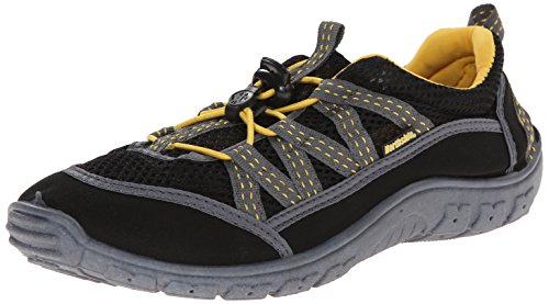Northside Unisex Brille II Athletic Water Shoe,Black/Yellow,12 M US