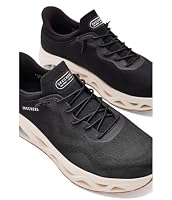 Skechers Herren Uno Glide-Step Gliders Sketch-air Slip-Ins Sneaker, Schwarz, 7 Wide – Ansicht 6