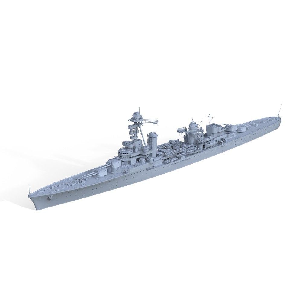1/350 Niepomalowany model wojskowy francuskiej marynarki wojennej Colbert Cruiser