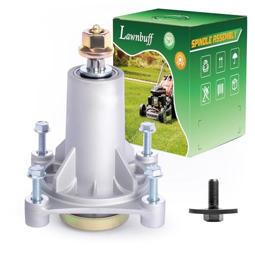 Lawnbuff 187292 192870 567253301 587819701 587125401 Spindle Assembly Fit for 42 46 48 54 Deck Husqvarna z254 yth22v46 yth24v48 YTA22V46 YTH18K46 Craftsman yt3000 YS4500 YT4000 .(1Pack)