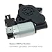 Syconeer Power Window Lift Motor for Mazda 3 5 6 CX-7 CX-9 RX-8 Replaces OE G22C5858XF GJ6A5858XC D01G5858XB