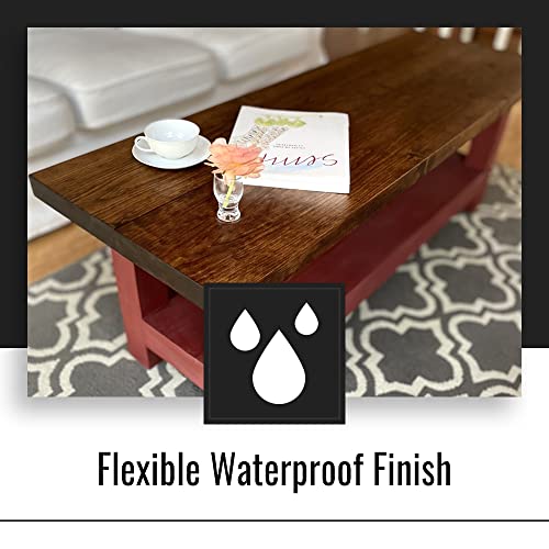 Real Milk Paint, Dark Tung Oil For Wood Finishing, Cutting Boards, Outdoor Furniture, Butcher Blocks, Wood Flooring, Food Grade, Waterproof, 1 Gallon #TOP2