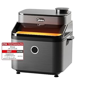 Midea DualTaste Heißluftfritteuse 7L MF-CY75AB