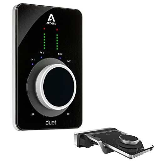Apogee Electronics Duet 3 Ultracompact 2x4 USB Type-C Audio Interface Bundle with Apogee Electronics Duet Dock
