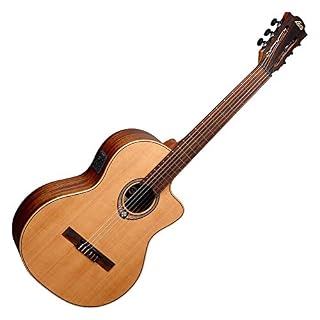 Lag OC170CE Guitarra Clásica Electrificada Tipo Auditorium Con Cutaway Serie Occitania - Les Beatles, Paul McCartney, John Lennon, RIngo Starr, George Harrison