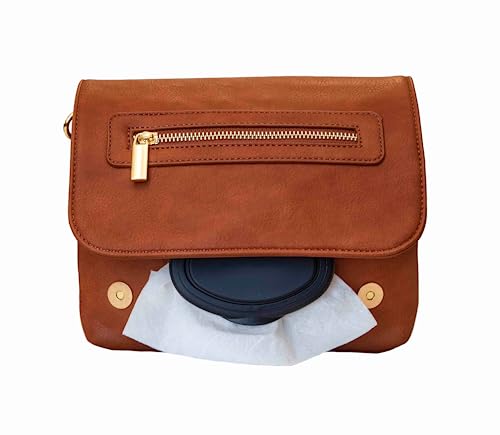 Image of Wilo Baby Wipes Diaper Crossbody- Small Stylish Bag Purse Refillable Wet Wipe Dispenser Registry Shower Portable Changing Kit