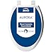 BEMIS 1200E4 000 Affinity Toilet Seat will Slow Close, Never Loosen and Provide the Perfect Fit, ELONGATED, Plastic, White